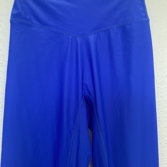 Balance Athletica Vitality Liquid Metal Legging Royal Blue Lustre Cobalt sz S - Picture 8 of 12